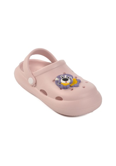 Yumurcak F Pudra Yazlık Kız Çocuk Sandalet Pudra
