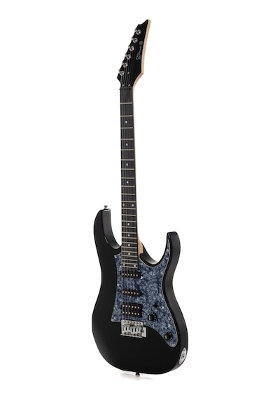 Strauss Esh-22 Bk Elektro Gitar Hss - Siyah Set Anfi-softcase-askı-tel-kablo-pena