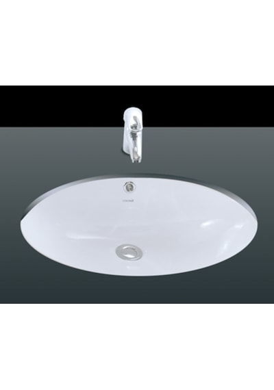 Creavit Tp211 Tezgah Altı Oval Lavabo 33 x 43 CM Beyaz
