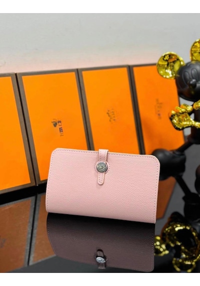 Gesshop Kadın H Pudra Kartlık Cüzdan Pudra Pembe