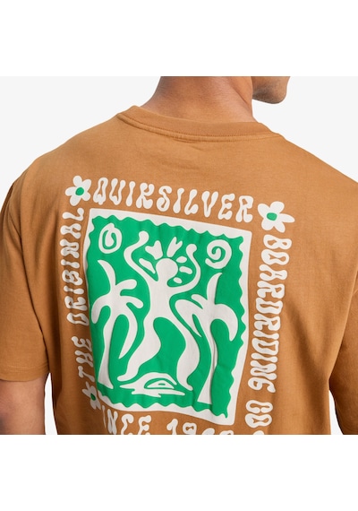 Quiksilver Serenity Splash Erkek Kahvrerengi T-shirt Eqyzt08300 Kahverengi