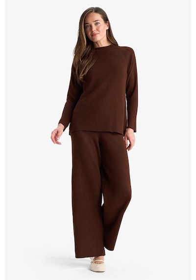 Defacto Regular Fit Düz Paça Pantolon D6912ax25wnbn227 Kahve