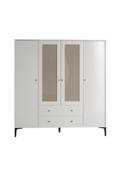 Trio White Xl Genç Odası %100mdf Beyaz