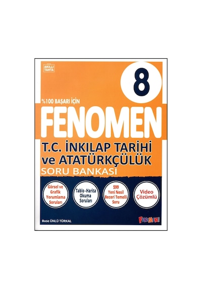 Fenomen 8. Sınıf Lgs İnkılap Tarihi Ve Atatürkçülük Soru Bankası