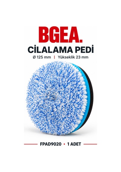 Bgea Mikrofiber Cilalama Pedi 5 İnç 125 Mm