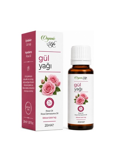%100 Saf Gül Yağı 20 Ml - Yaşlanma Karşıtı & Işıltı Veren Yüz Bakım Yağı