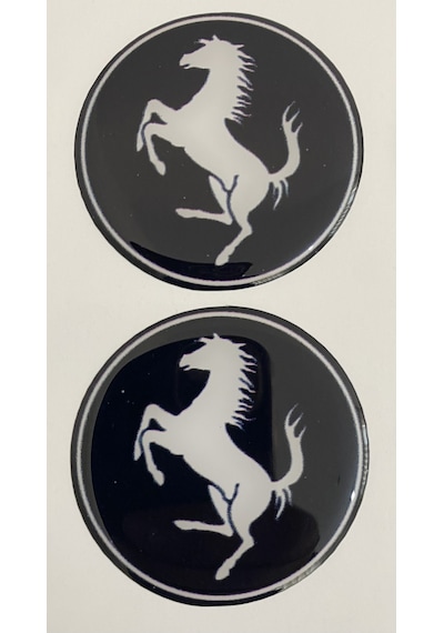 Motosiklet Damla Etiket Sticker Ferrari M-2 5x5cm