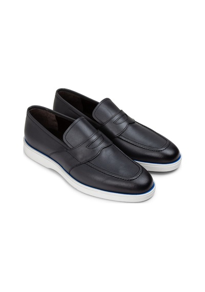 Deery Hakiki Deri Gri Erkek Loafer Ayakkabı - 01960mgrıc01 Gri