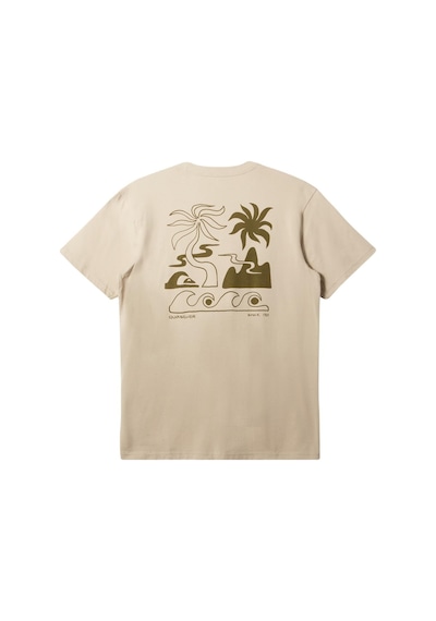 Quiksilver Aqyzt09562 Tropical Breeze Mor Erkek Tişört 001