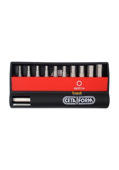 2-6mm Allen Bits Uç Takımı + Tutucu 11 Parça Cb/st114