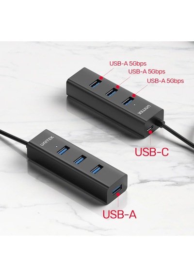 Unitek 4-in-1 Usb-a 5gbps Hub Y-3089v01 Ttkunı0017