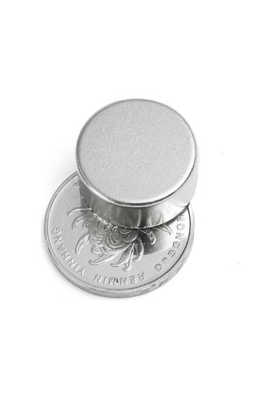 5 Adet - Yuvarlak Süper Güçlü Neodyum Mıknatıs, 20x10 Mm, Çap: 20mm X Kalınlık 10mm