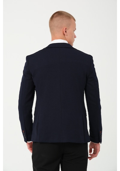 Bonesti Erkek Slim Fit Blazer Ceket Lacivert