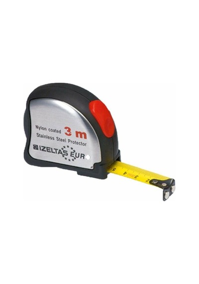 İzeltaş 3 Mt. Crom Stoplu Şerit Metre 0588150013