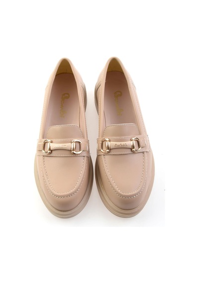Bambi Nude Kadın Loafer Ayakkabı K01714130009 Nude