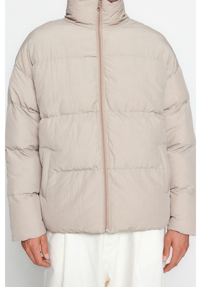 Ersefa Tasarım Düz Astarlı Yaka Standart Bol Dik Unisex Oversize Fit Dik Taş
