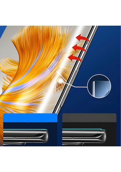 Samsung Uyumlu Galaxy S24 Ultra Nano Kolay Uygulanabilir Hizalama Aparatlı Ekran Koruyucu