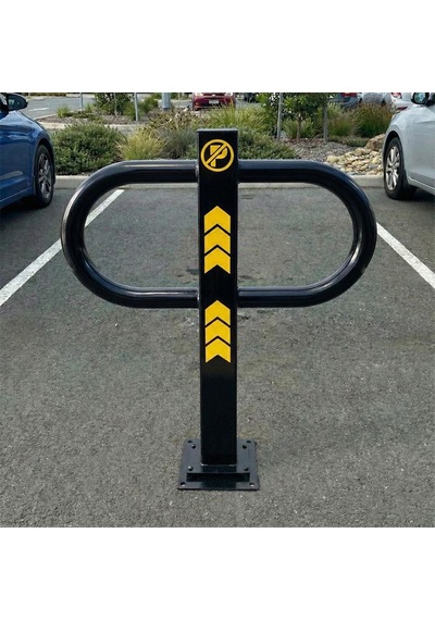 Kilitli Otopark Direği 75 Cm, Çıkan Tip Kızaklı Park Bariyeri-2284