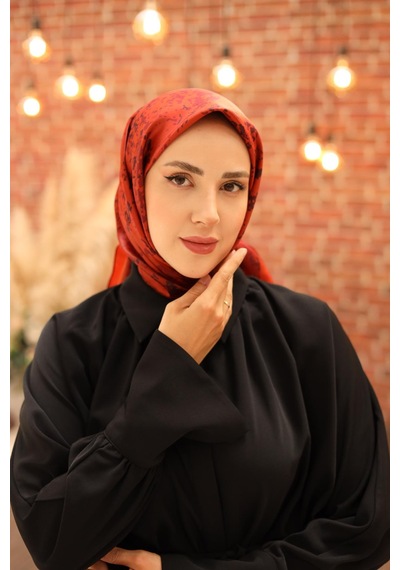 Silk Home Shiny Eşarp 75007-26 Bordo
