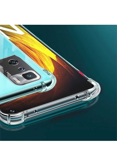 Xiaomi Poco X3 Gt Kılıf Şeffaf Nitro Anti Shock Kapak Renksiz