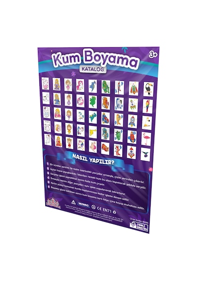 Kız Çocuktan Anneler Günü Anneler Günü Özel Kum Boyama