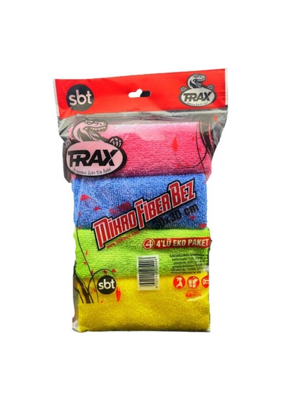 Cam Ve Temizlik Bezi Nano Teknoloji Mikro Fiber Bez Eko Paket 4 Lü 30x30 Fiber Eko