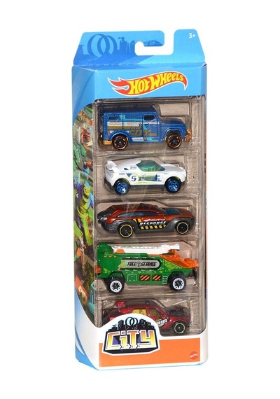 1806 Hot Wheels 5'li Araba Seti / +3 Yaş - 1 Adet Stokta Olan Gönderilir