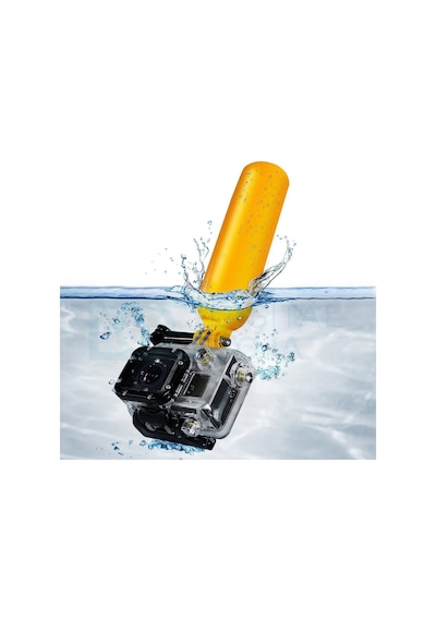 Gopro Sjcam Aksiyon Kamera Sualtı Dalış El Şamandıra Monopod Sarı