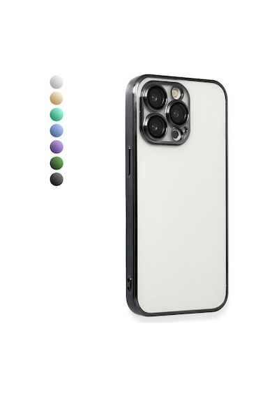 Apple Uyumlu iPhone 14 Pro Kılıf Razer Lens Çerçeveli Silikon Kapak