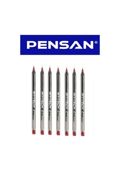 Mytech Tükenmez Set 7'li Kırmızı 7likırmızı