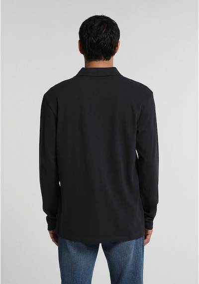 Colin's Colins Regular Fit Polo Yaka Düz Erkek Lacivert Uzun Kol Tişört Cl1082503 Q1.v2 Dnv Koyu Lacivert
