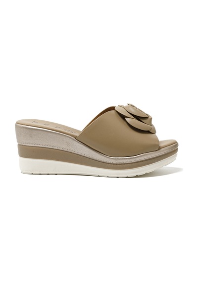 Terlik Kadın Diğer 84147-e5 Repo Beige Bej