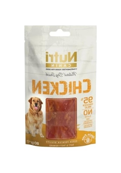 Tahılsız Tavuklu Doğal Köpek Ödülü, 80 G