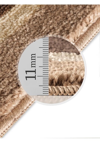 Lüks Kaymaz Taban 50x80 Cm Banyo Halısı/paspası Wb - 11 Mm Kalın %100 Polipropilen Model 1