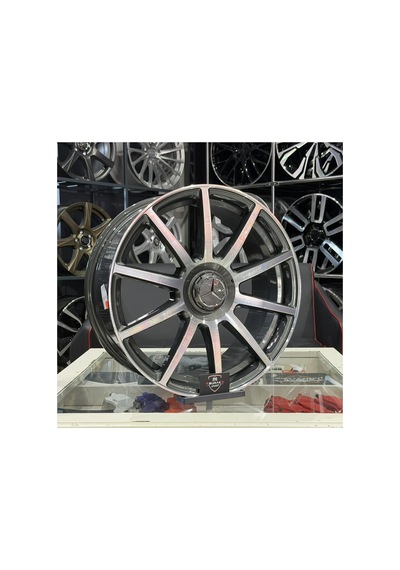 19 İnç 5x112 Mercedes C Ve E Serisi Uyumlu Gunmetal Diamond S63 Jant Modeli 4adet