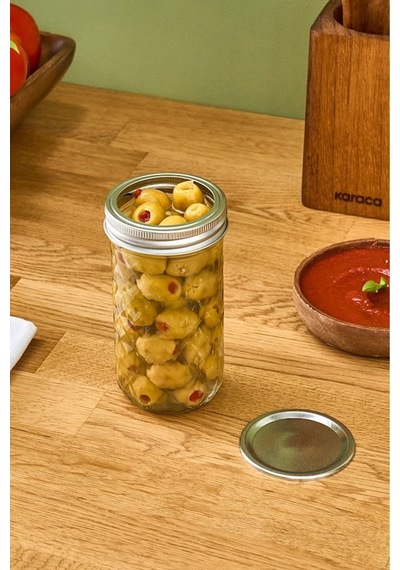 Karaca x Refika Boyunsuz Kavanoz Baklava Desen 350 Ml
