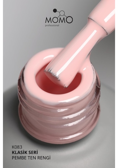 Momo Professional Kalıcı Oje K083 Pembe Ten Rengi 14 Ml