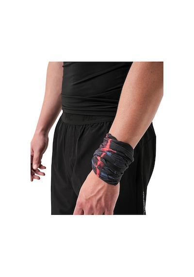 Musclecloth Çok Amaçlı Boyunluk Coal Siyah-kırmızı