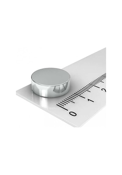 Dünya Magnet Yuvarlak Neodyum Mıknatıs, 15x5 Mm, Süper Güçlü Magnet, N35 Kalite