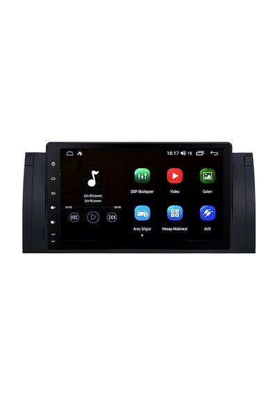 Bmw X5 9" Android Multimedya 4/64gb Carplay Dsp Navigasyon Ekran 9"