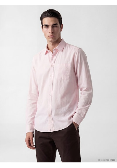 Lcw Busıness Pembe Regular Fit Erkek Gömlek