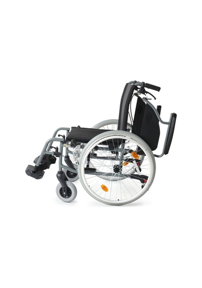 Hafif Alüminyum Tekerlekli Sandalye Katlanır Ve Refakatçi Frenli Model Dm-317 50cm