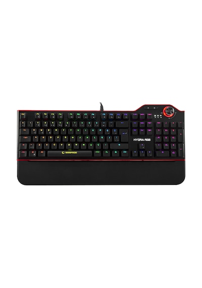 Rampage Hydra R6 Full Color RGB LED Red Switch Multimedya Mekanik Q Klavye