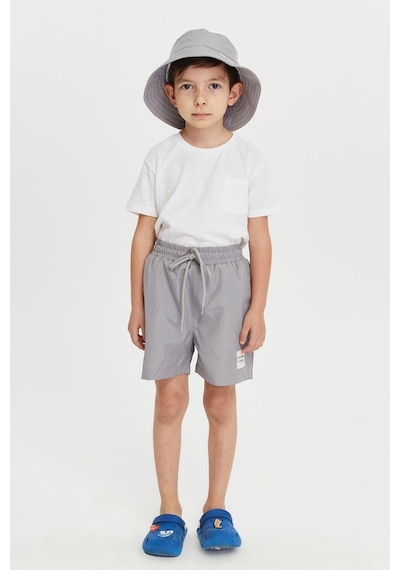 Benitto Kids Erkek Çocuk Desenli Bucket Şapka 7006-gri