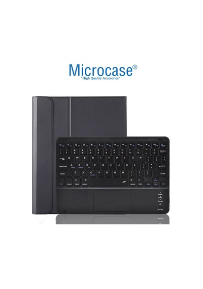 Samsung Uyumlu Tab S7 Plus T970 BT Klavye + Touchpad Standlı KılıF-BKK2