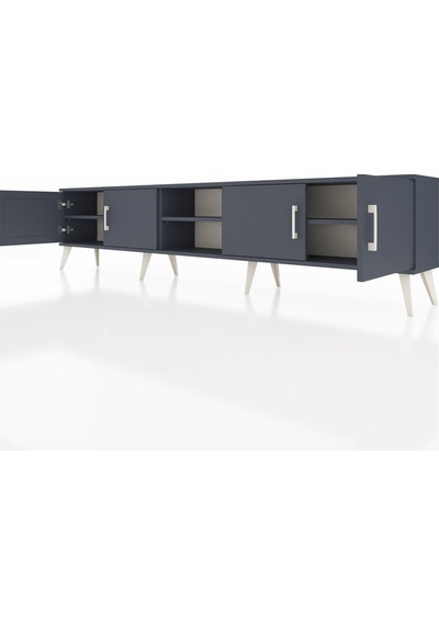 Arges Tv Ünitesi 3 Raflı 4 Kapaklı 220x30x51 Antrasit-antrasit Antrasıt/antrasıt - Antrasıt Arges Tv Ünitesi 3 Raflı 4 Kapaklı 220x30x51 Antrasit-antrasit Antrasıt/antrasıt - Antrasıt