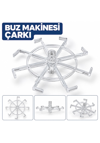 Uğur Buz Makinesi Çarkı Dişlisi Ubm 30 Ubm 60 Ubm 100 Uyumlu Yedek Parça
