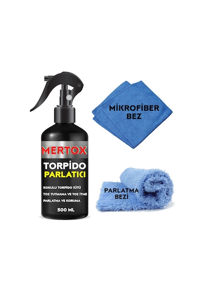 Mertox Torpido Parlatıcı ve Bakım Sütü 500ml Temizleme Bakım