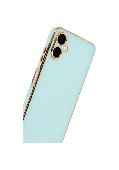 Samsung Uyumlu Galaxy A07 4g Volet Silikon Açık Yeşil