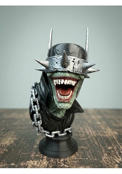 The Batman Who Laughs - Gotham - Gülen Batman Büst -15 Cm -fanart